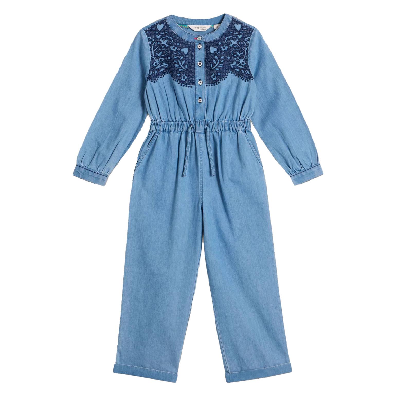 White Stuff Chambray Jumpsuit